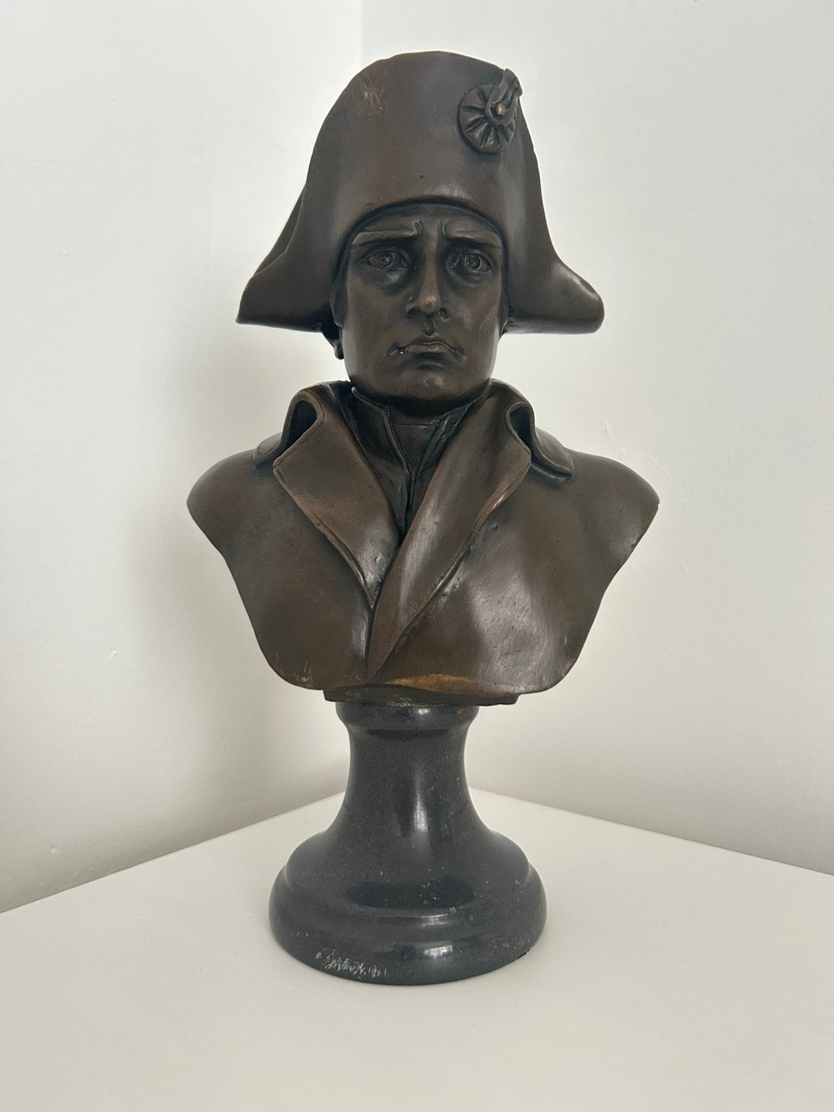 Bronzen buste van Napoleon gesigneerd A.Canova, Ophalen of Verzenden, Brons