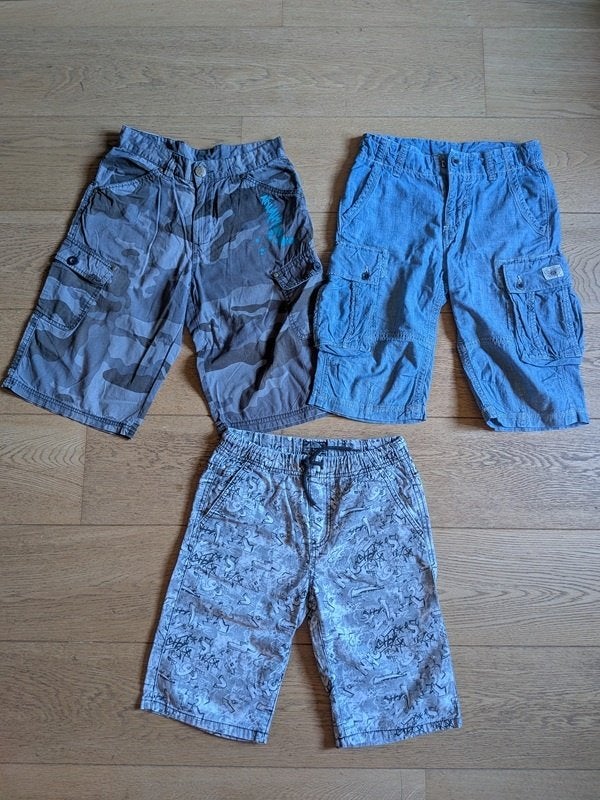 shorts garçon - taille 146 (11 ans), Enfants & Bébés, Enlèvement, Utilisé, Garçon