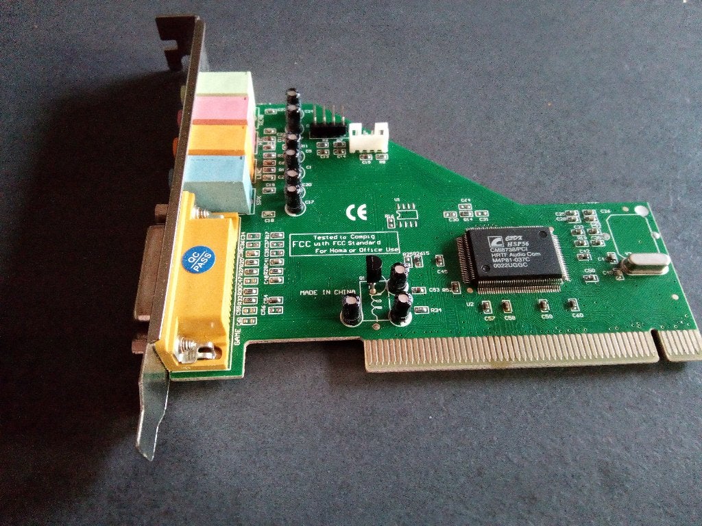 Carte son Konig Computer 4.1 Pci, Informatique & Logiciels, Cartes son, Enlèvement, Utilisé, Interne, Konig Computer