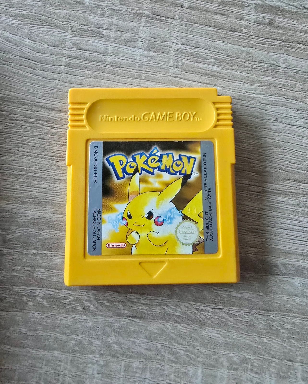 Pokémon Yellow-versiespel - Nintendo Game Boy