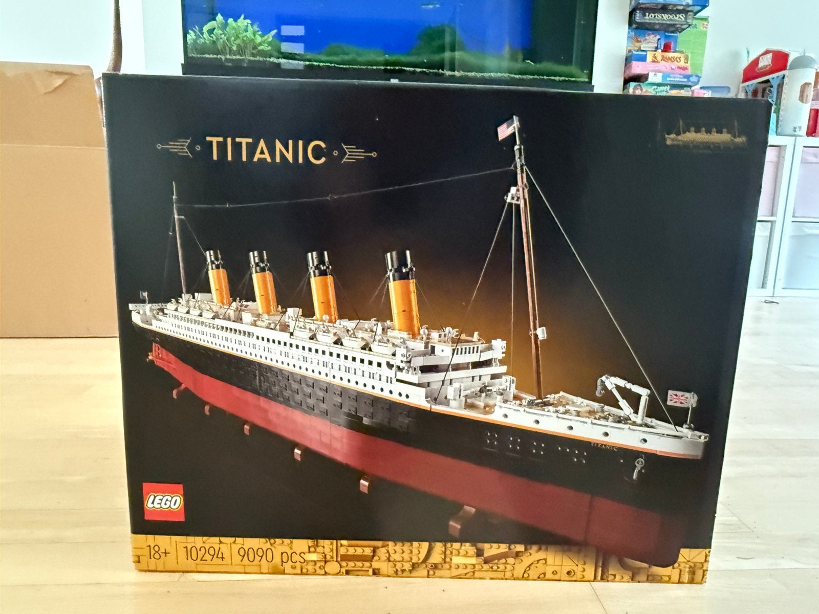 Lego 10294 Titanic + Game of bricks lichtset - NIEUW, Ophalen, Nieuw