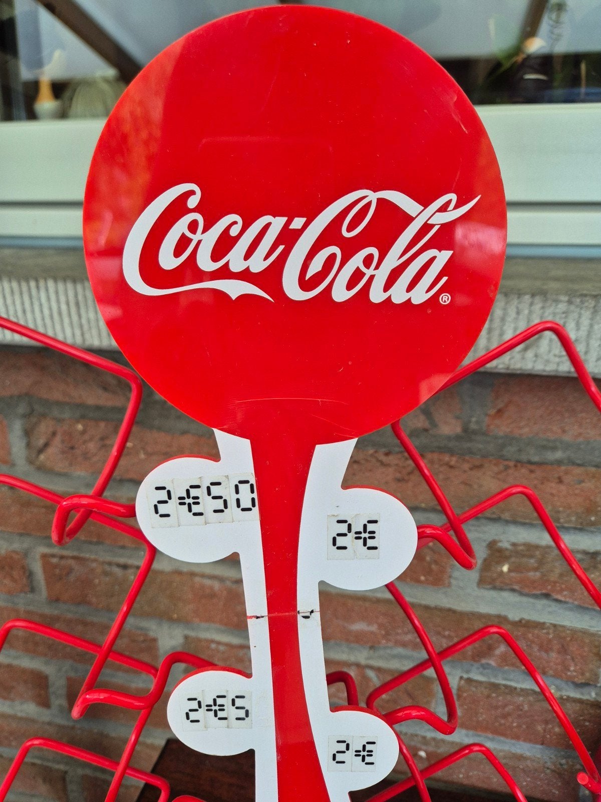 Coca-Cola-display, Ophalen