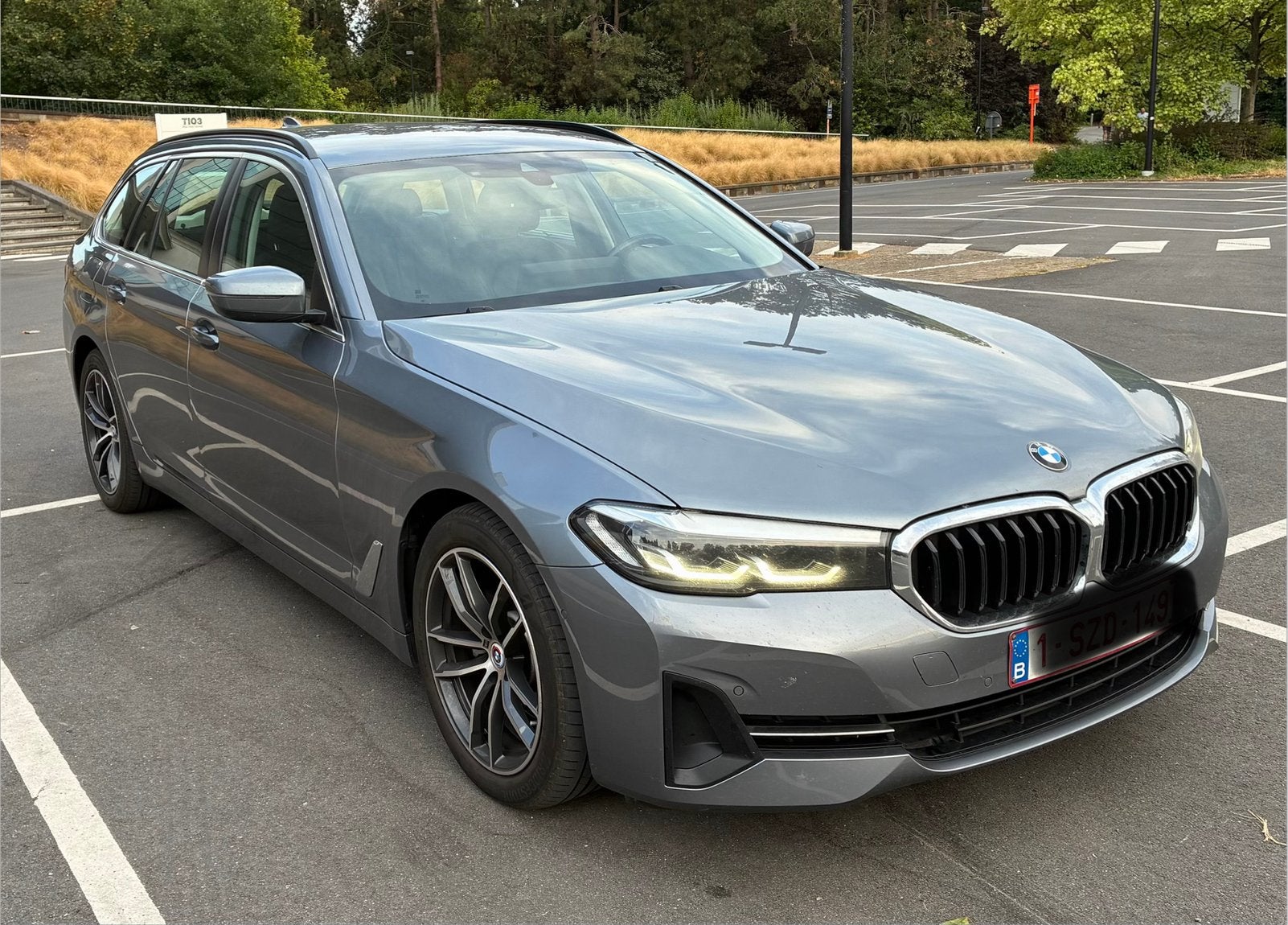 Bmw 520d Touring diesel mild hybride, Autos, Euro 6, Entretenue par le concessionnaire, 5 portes, Automatique