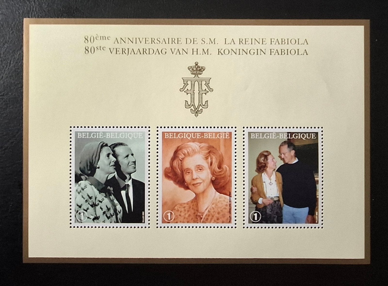Belgique : COB 3787/89-BL156 ** Reine Fabiola 2008., Timbres & Monnaies, Sans timbre, Neuf, Enlèvement ou Envoi, Non oblitéré