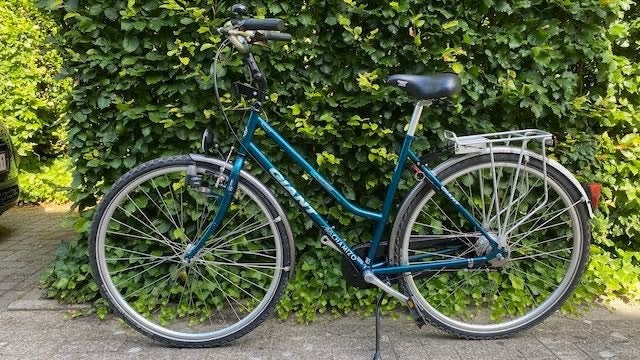 Damesfiets Giant met 7 versnellingen, Fietsen en Brommers, Ophalen, Versnellingen, Giant, Zo goed als nieuw