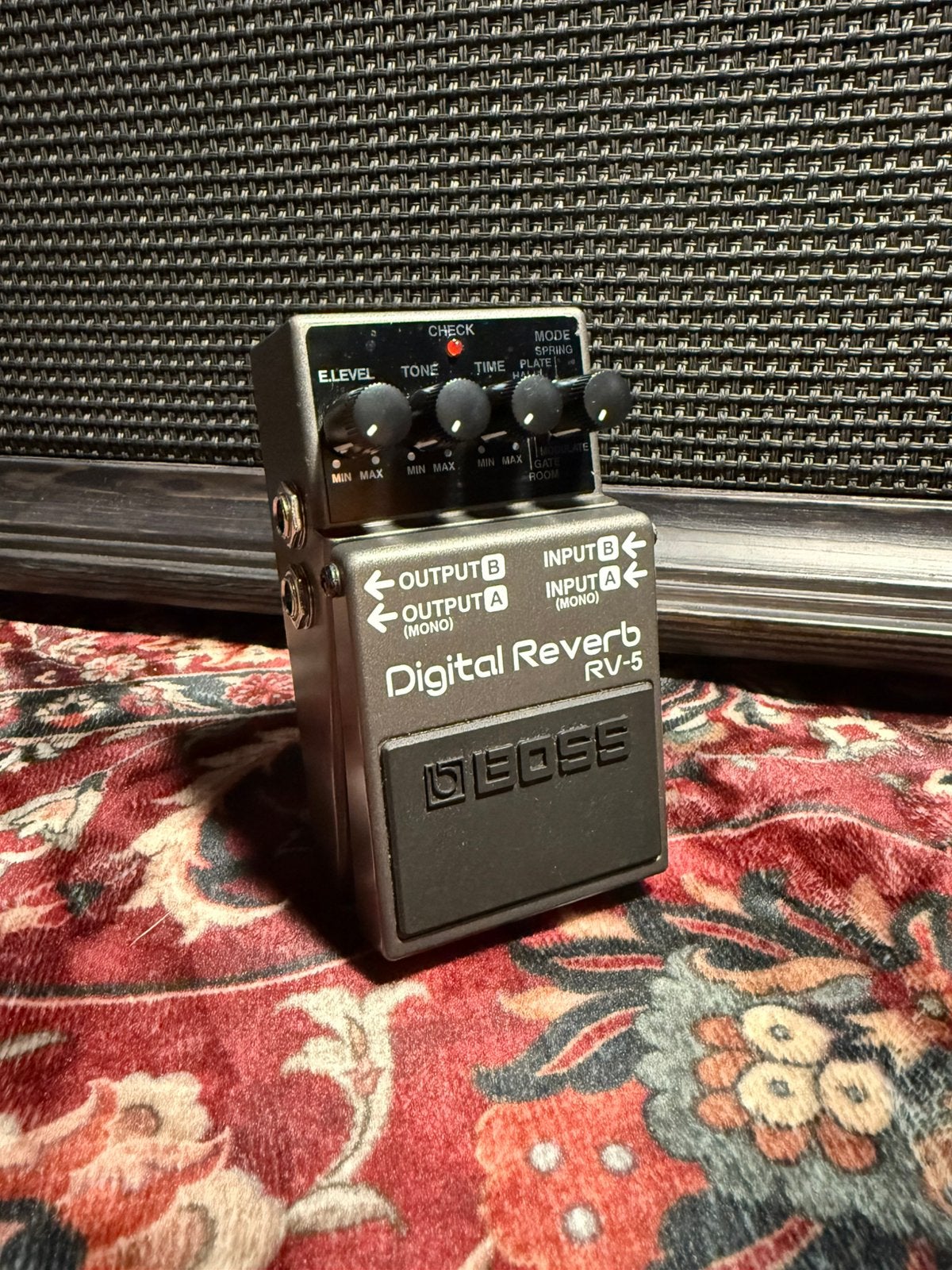 Boss RV-5 Digital Reverb – Made in Taiwan – Met Doos & Boek, Muziek en Instrumenten, Ophalen of Verzenden, Zo goed als nieuw, Reverb