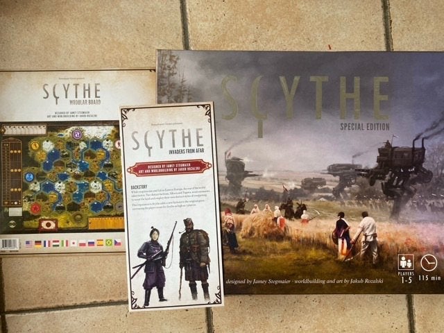 SCYTHE SPECIAL EDITION + lot d'extensions - neuf, Envoi