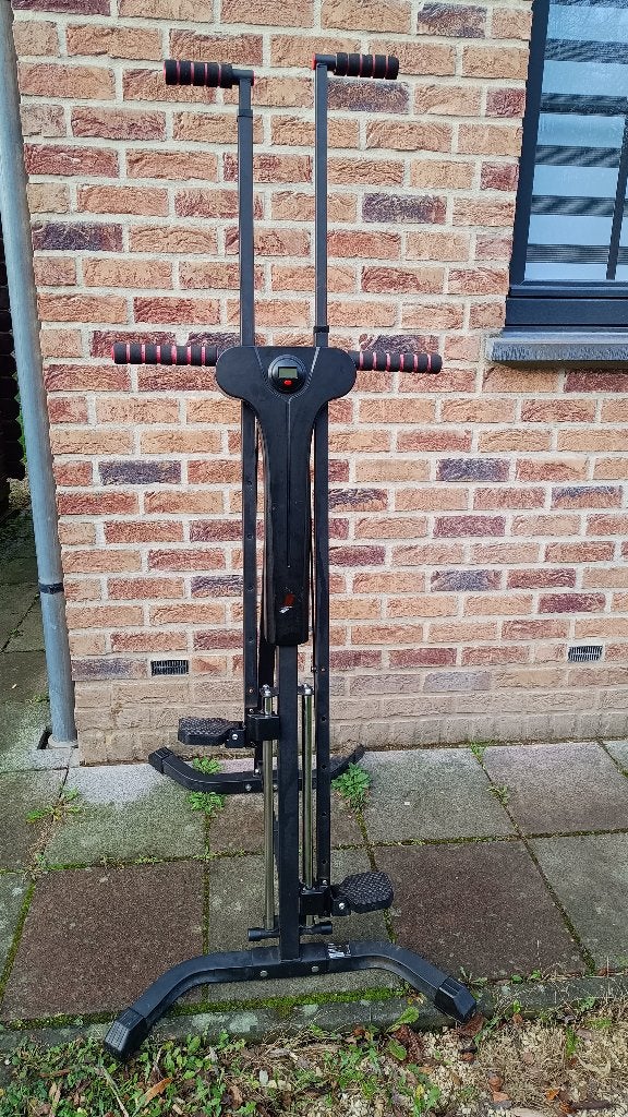 2-in-1 stepper/klimmer en verticale fitnessklimmer, Ophalen, Zo goed als nieuw, Benen