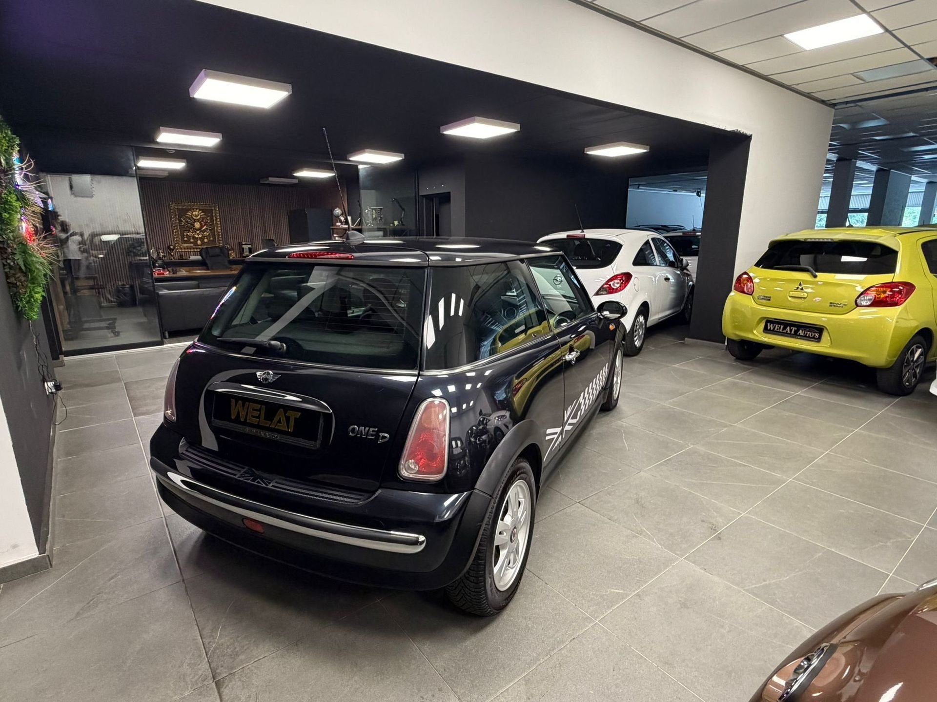 MINI ONE D 1.4 DIESEL, Auto's, 4 zetels, 129 g/km, Zwart, 1364 cc