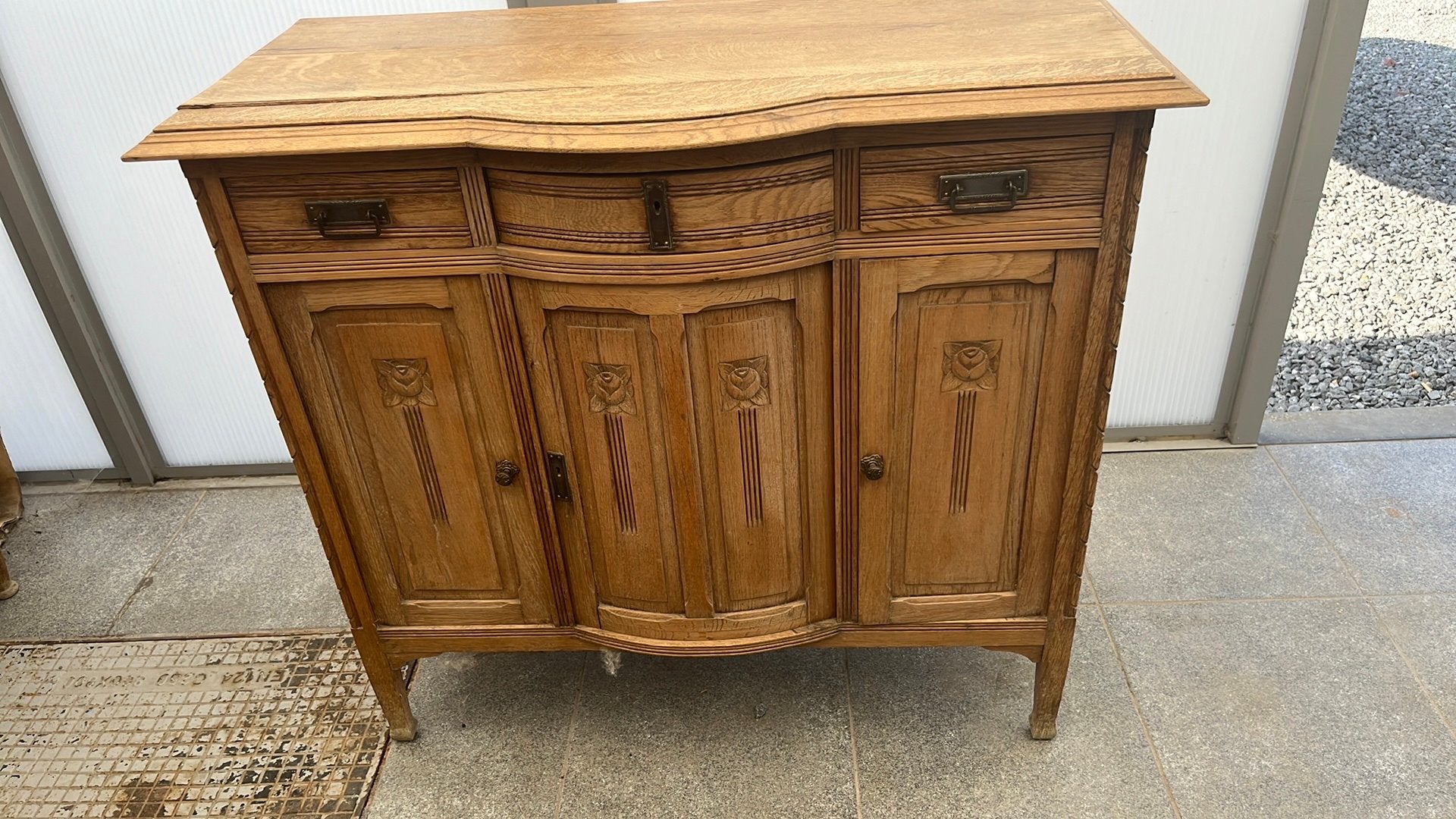 Leuke mooie kast, Ophalen, 100 tot 150 cm, Art deco, Met lade(s)