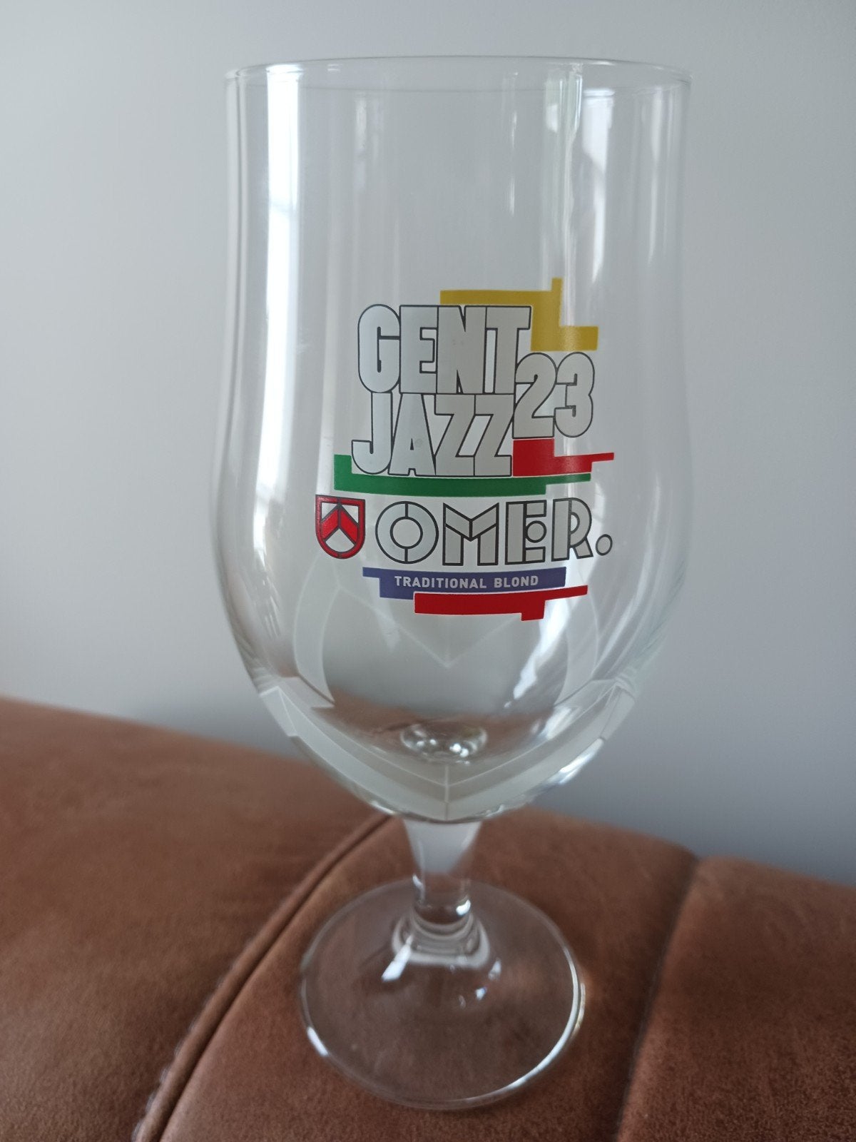 Omer Jazz 2023. Kleine beschadiging, Verzamelen, Biermerken, Ophalen of Verzenden