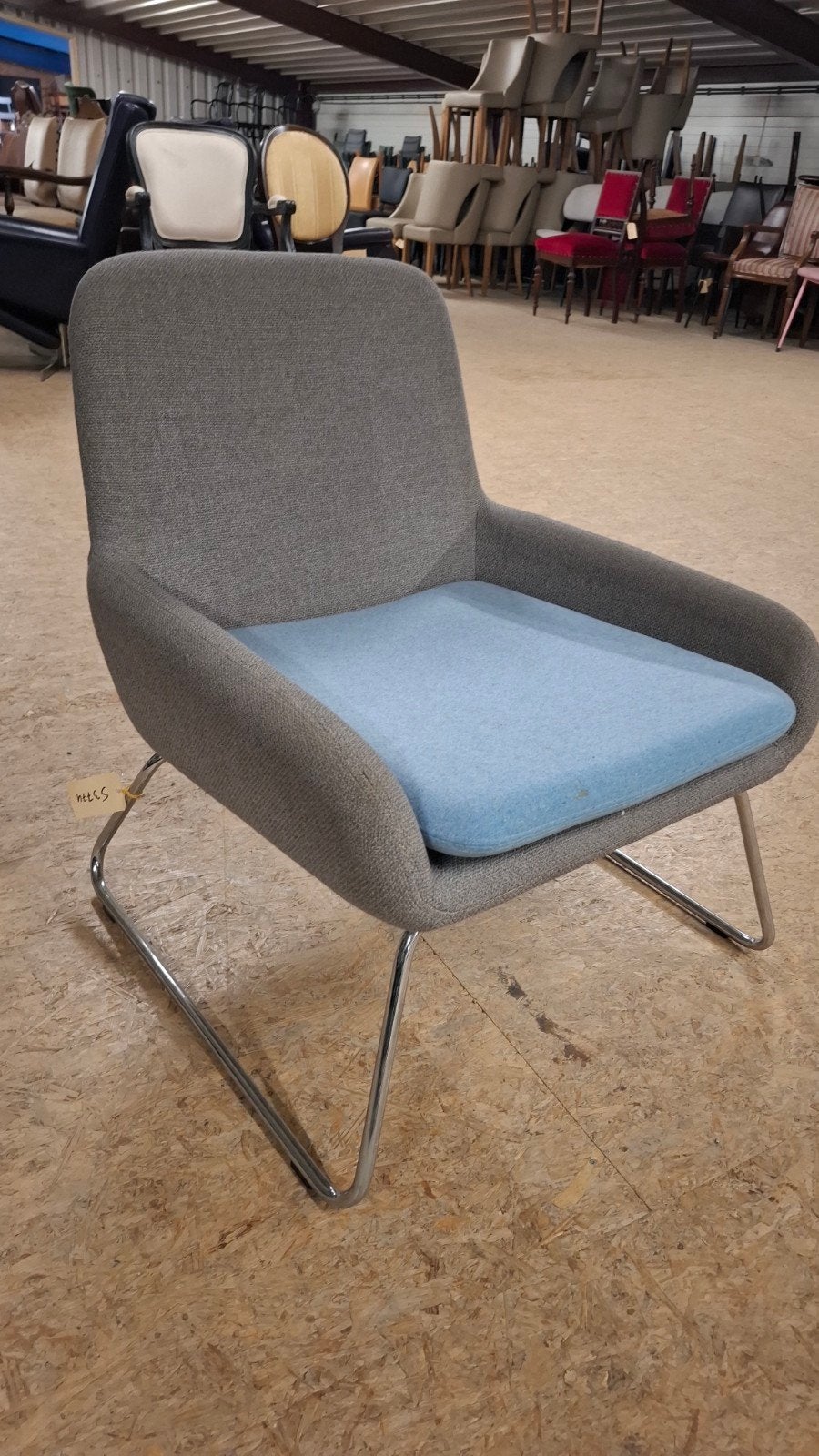 46 orginele SOFTLINE coco design lounge hotel fautieul, Ophalen of Verzenden, Gebruikt, Metaal