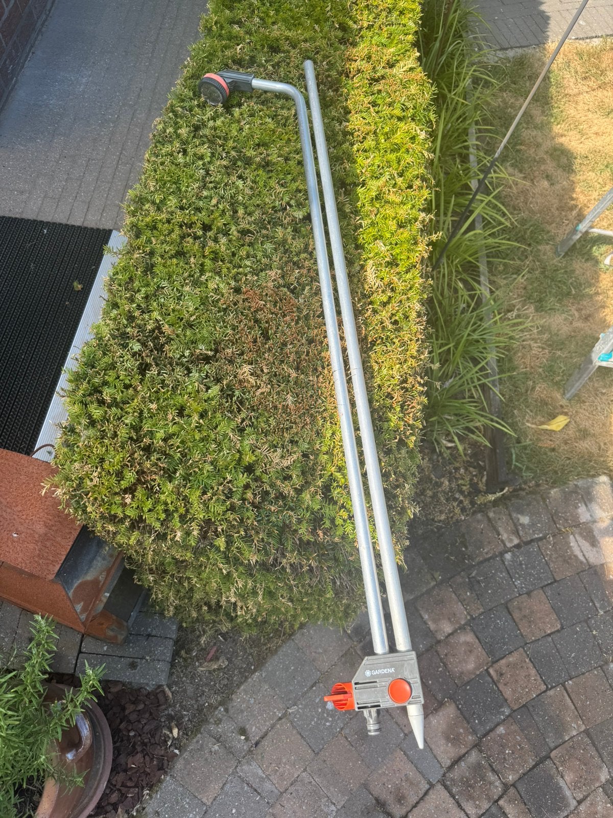 Buiten douche, Ophalen, Gebruikt