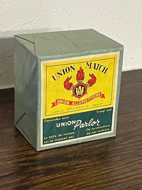 Emballage vintage de 10 boîtes d'allumettes Union Match, Enlèvement