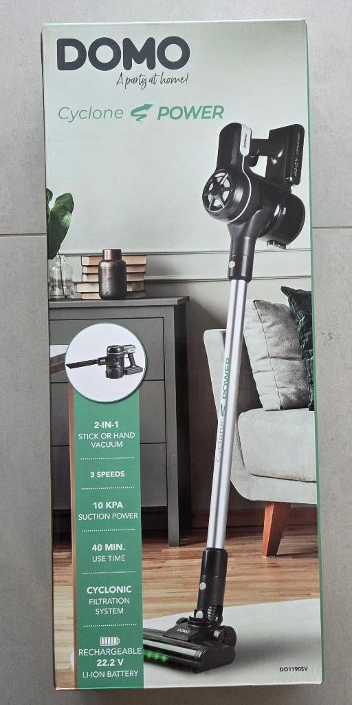 DOMO Steelstofzuiger 2-in-1, Ophalen, Nieuw
