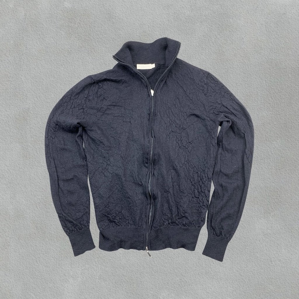 (1359) Navy Suitsupply Half Zip - Heren S - Zeer Goed, Vêtements | Hommes, Comme neuf, Bleu, Taille 46 (S) ou plus petite, Suitsupply