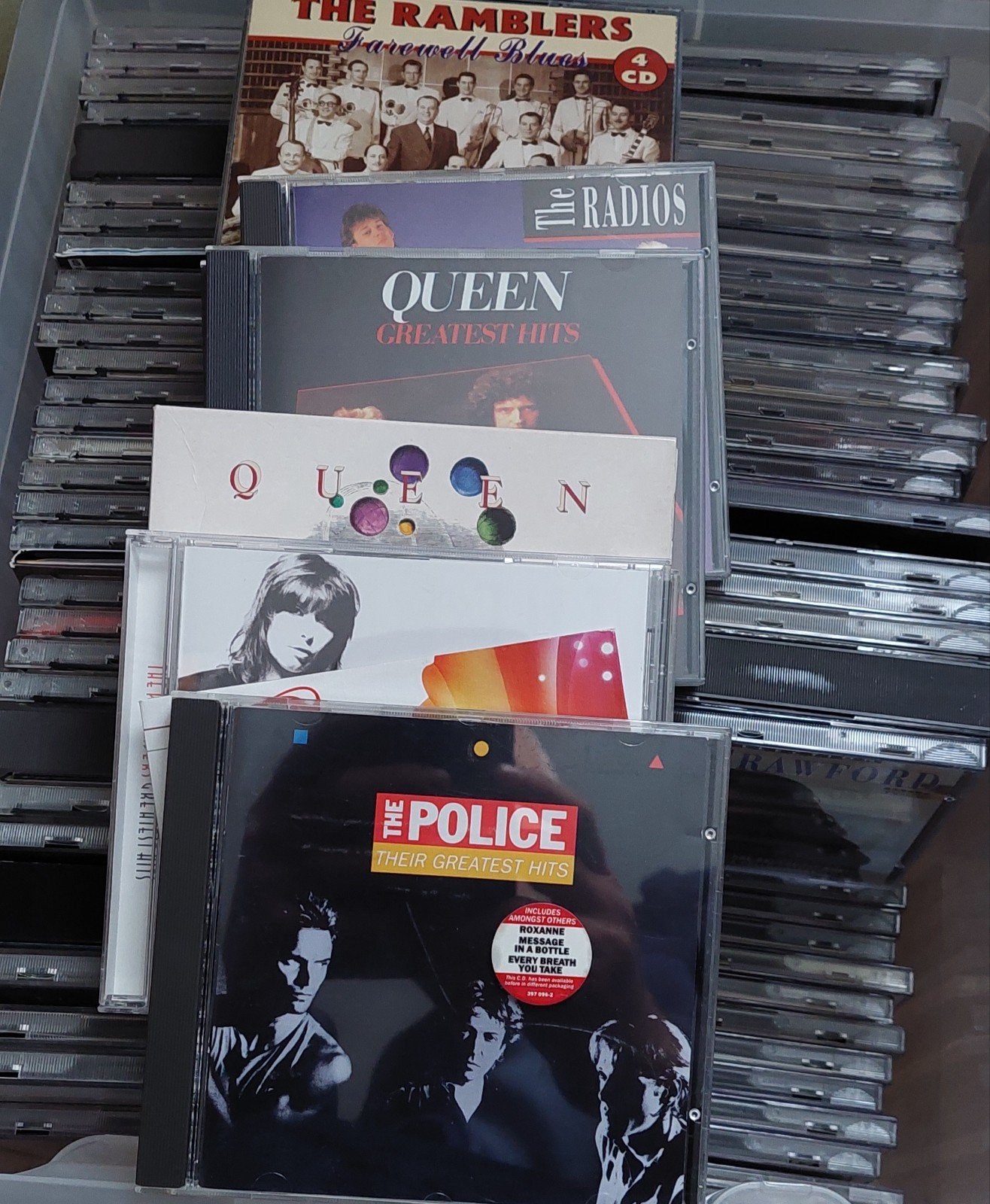 Cd's te koop - alfabetische lijst in het zoekertje, Enlèvement ou Envoi, Utilisé
