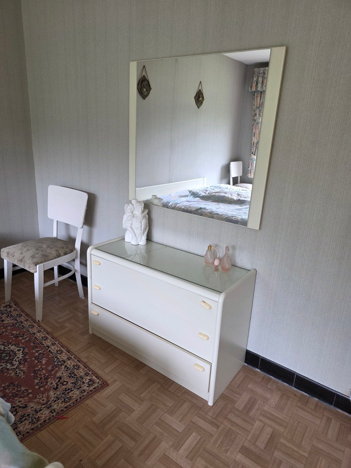 commode met spiegel