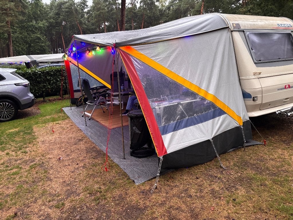 Voortent luifel, Caravans en Kamperen, Ophalen, Gebruikt, Vinyl, Overige merken