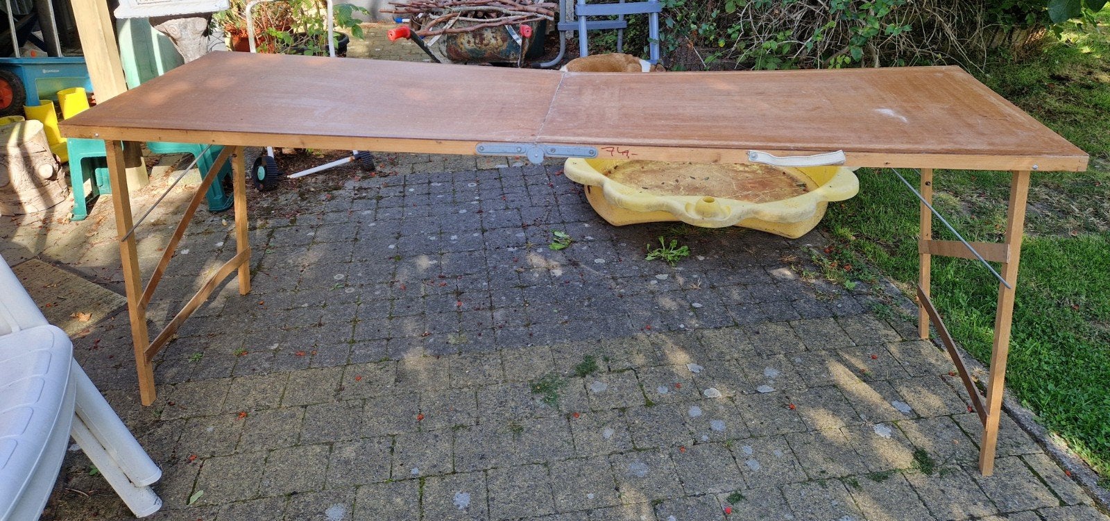 Behangtafel, Bricolage & Construction, Établis, Enlèvement, Utilisé, Moins de 70 cm, Rabattable