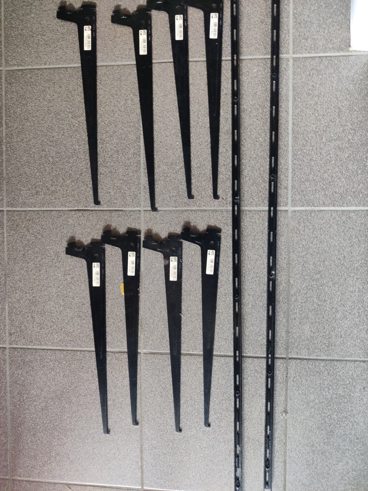 Wandplank houders, Ophalen