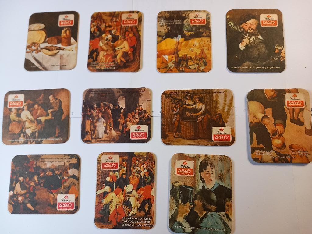 collectie kartonnen onderzetters, Ophalen of Verzenden, Gebruikt, Overige typen