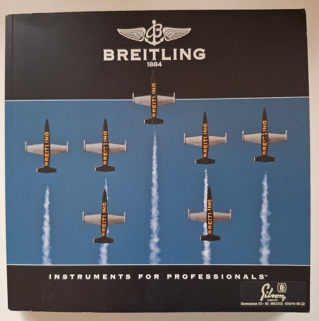 Breitling Watch Chronolog 2013 Brochure (ENG), Bijoux, Sacs & Beauté, Montres | Hommes, Enlèvement ou Envoi, Comme neuf, Breitling
