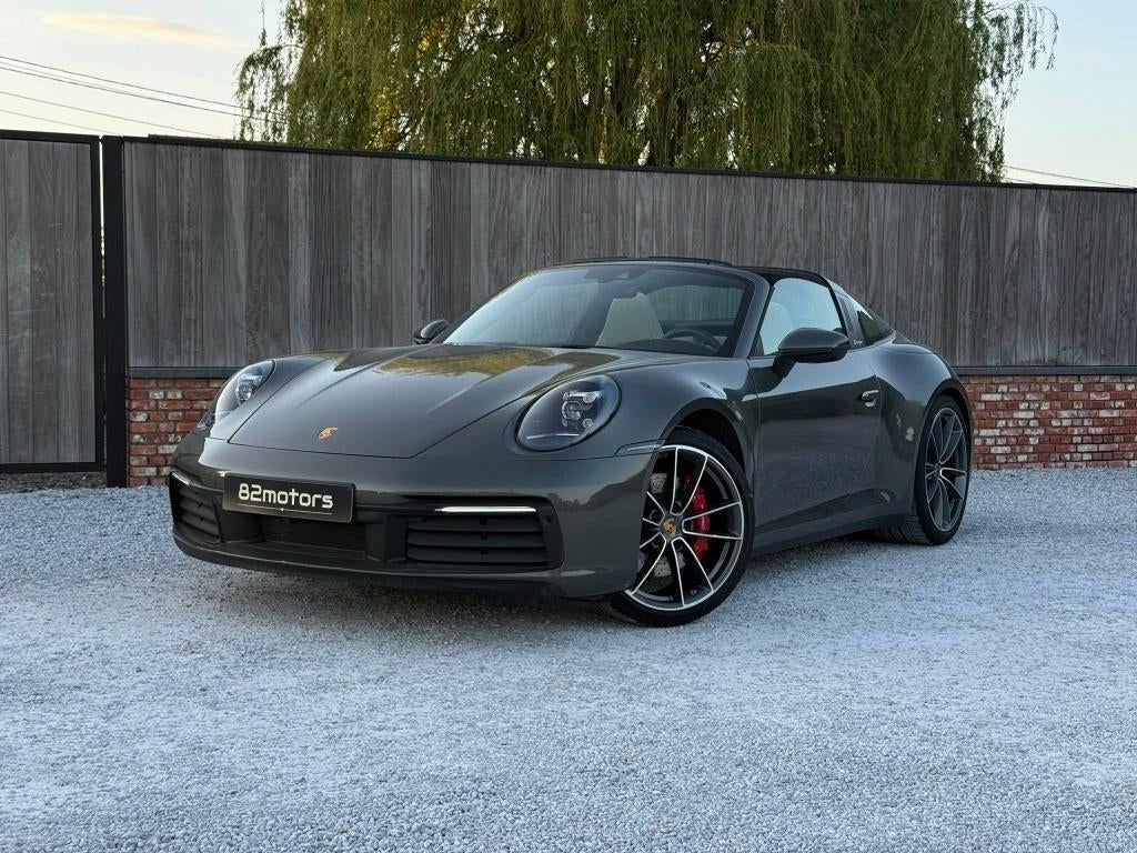 Porsche 911 Targa 4S/992.1/Lift/360/Bose/Memorie/1ere prop., Cuir, Entreprise, Cabriolet, Entretenue par le concessionnaire