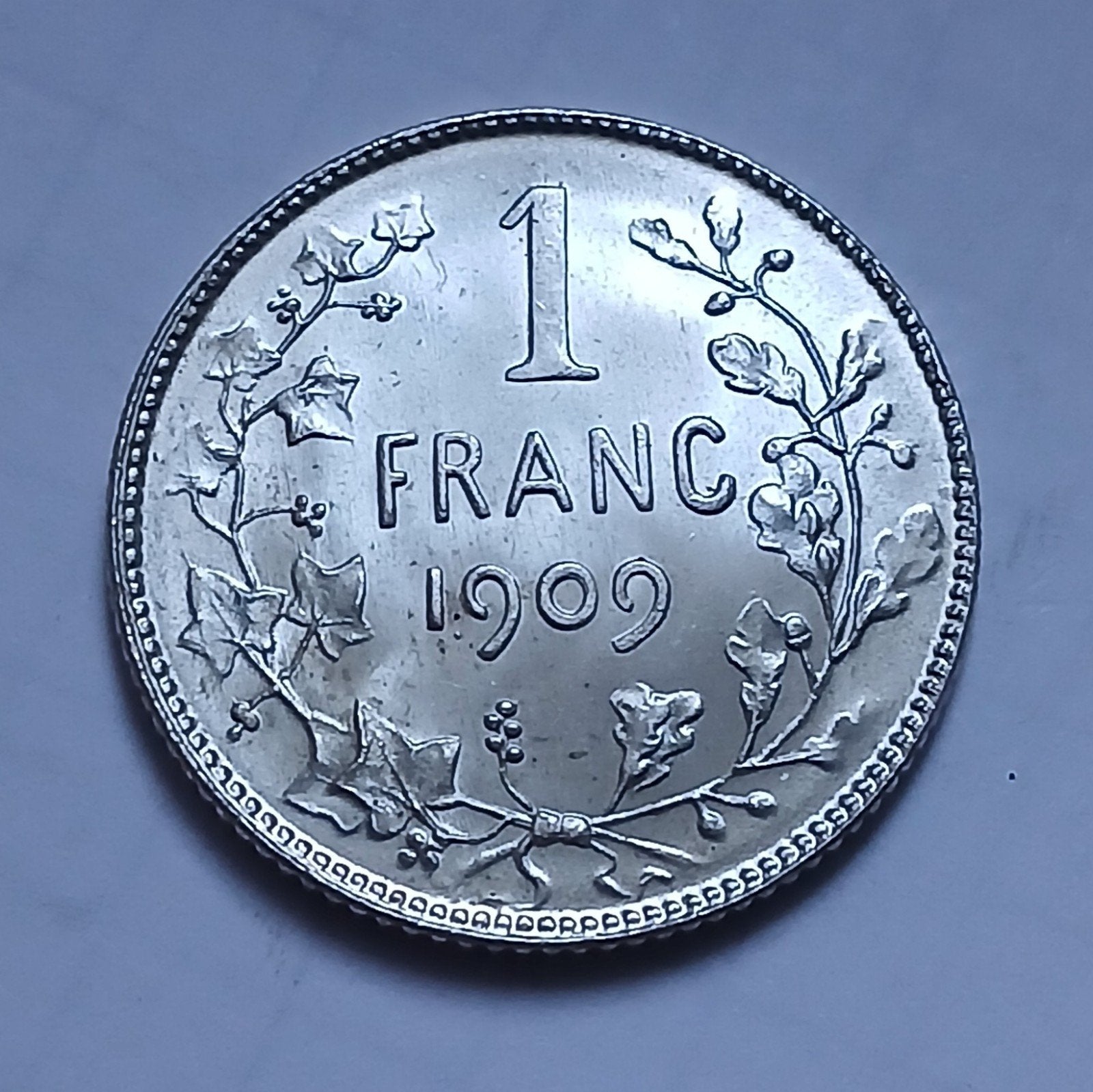 1 franc 1909, Ophalen of Verzenden