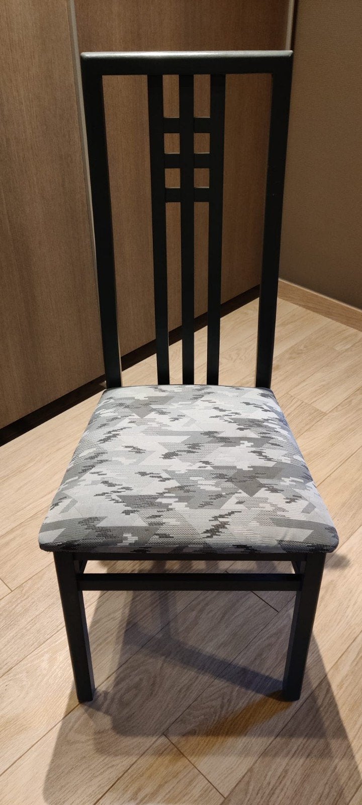 CHAISE DE SALLE À MANGER 6x, Maison & Meubles, Gris, Bois, Comme neuf, Enlèvement