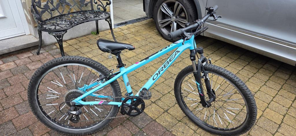 Stoere meisjes mtb - Orbea mx24, Fietsen en Brommers, Ophalen, Gebruikt, Velgrem, Orbea