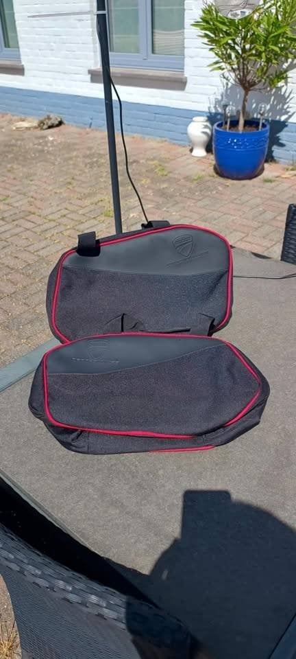 Ducati zij binnentassen, Motos, Accessoires | Valises & Sacs, Enlèvement, Neuf
