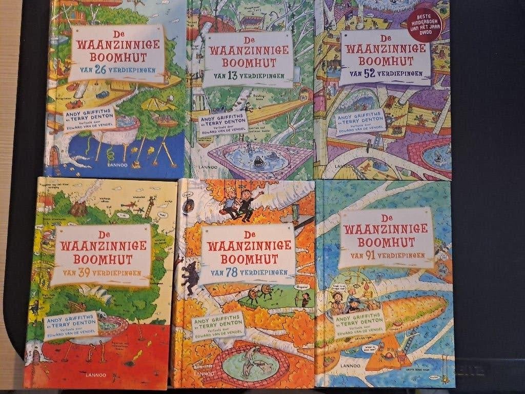 kinderboeken: De waanzinnige boomhut, Geronimo Stilton, Ophalen of Verzenden, Zo goed als nieuw, Terry Denton; Andy Griffiths