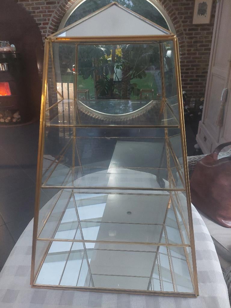 Pyramide in glas, Antiek en Kunst, Ophalen