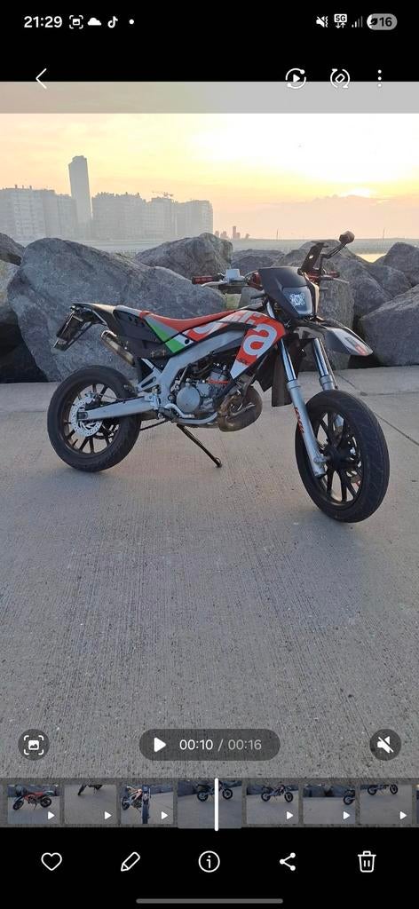 Aprilia sx50 Special Edition b klasse, Ophalen of Verzenden