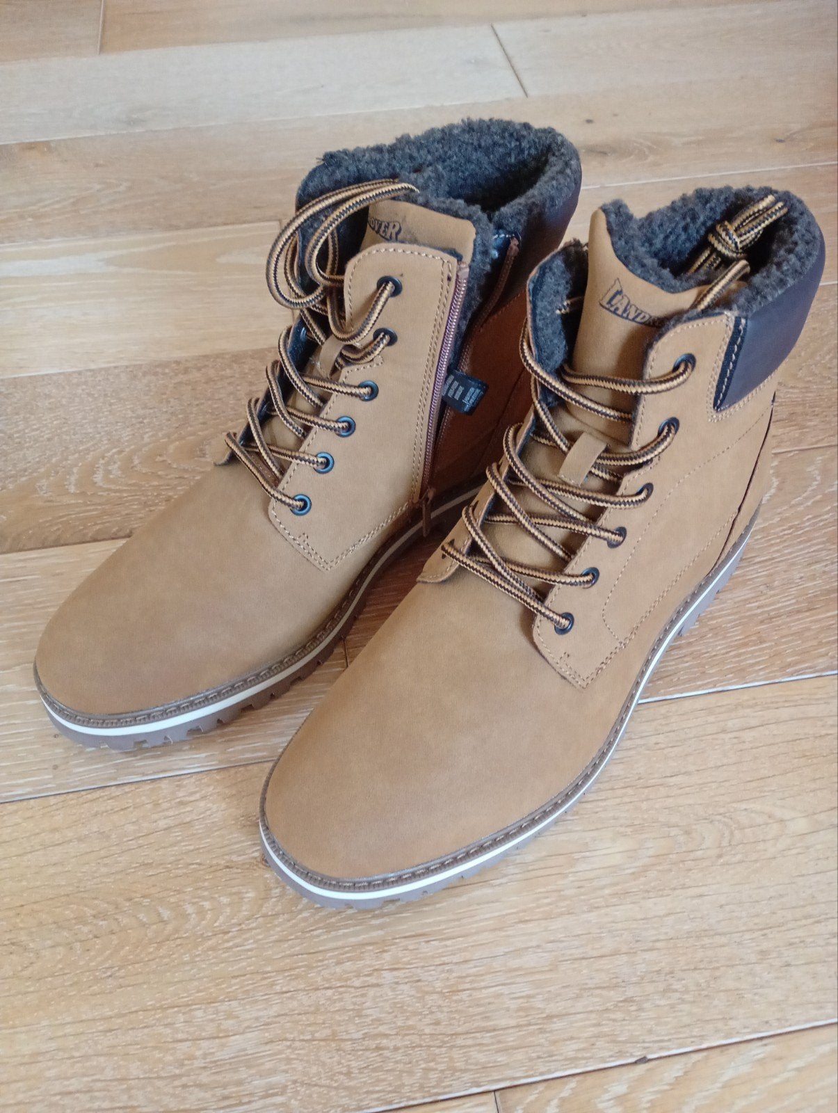 nieuw bottines heren maar 46 splinternieuw!, Kleding | Heren, Schoenen, Bruin, Boots, Nieuw, Ophalen of Verzenden