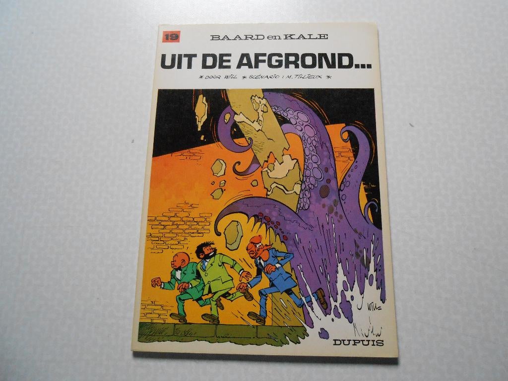 baard en kale 19 Uit de afgrond... 1973 1ste druk., Boeken, Will/Tillieux, Eén stripboek, Ophalen of Verzenden, Zo goed als nieuw
