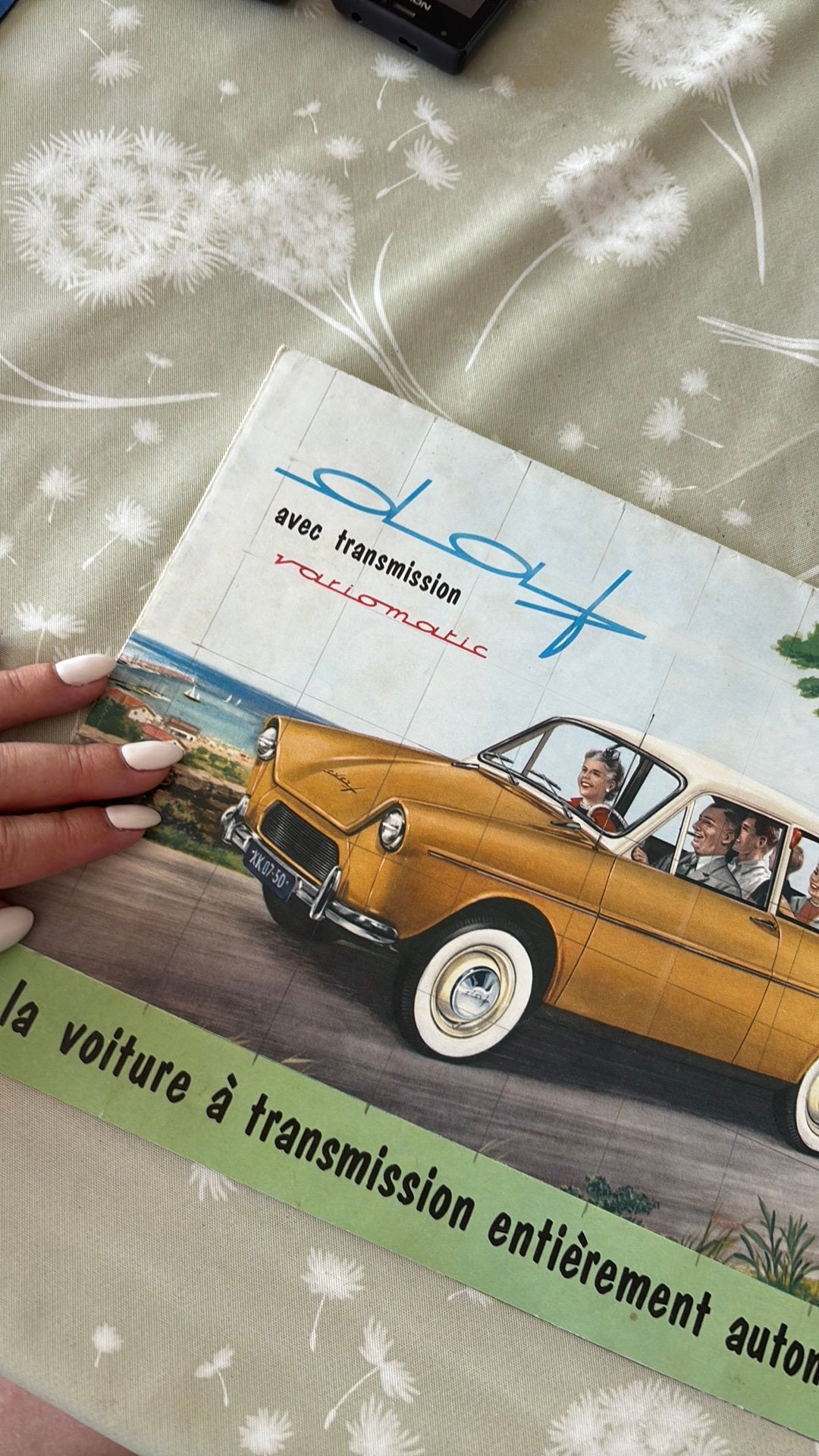 Originele folder DAF met extra kaartjes, Ophalen, Zo goed als nieuw