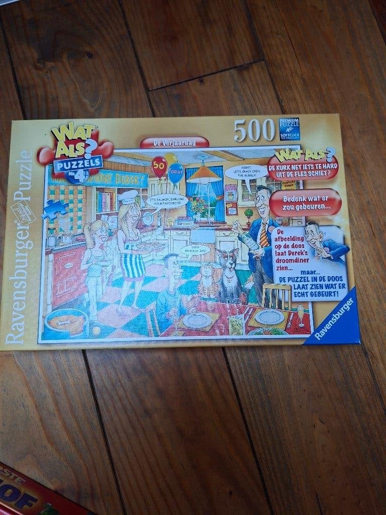 Ravensburger "Wat Als?" puzzel 500 stukjes, Hobby en Vrije tijd, Ophalen