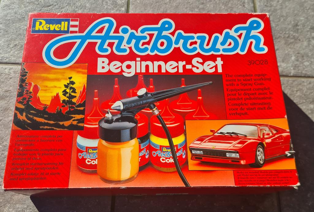Revell airbrush-nieuw set, Ophalen