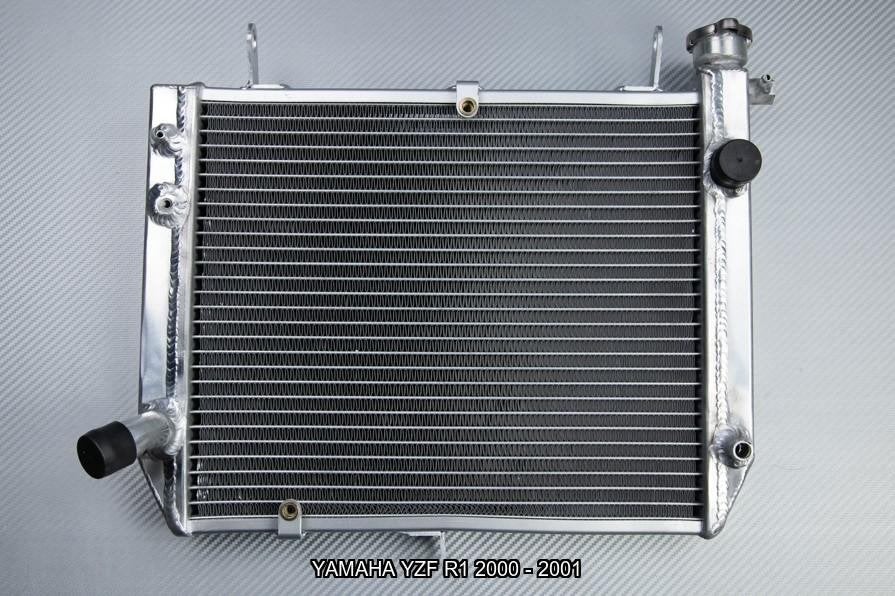 Radiateur Koeler Radiator AVDB YAMAHA YZF R1 2000 - 2001, Ophalen of Verzenden, Nieuw