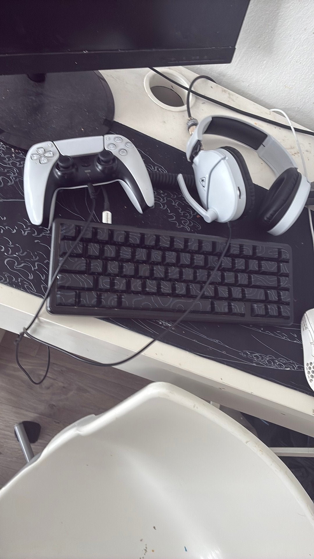 attack shark x65 he keyboard zwart met rgb lijnen, Computers en Software, Toetsenborden, Ophalen, Gaming toetsenbord, Gebruikt