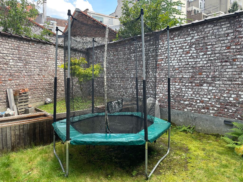 Trampoline 240 cm, Kinderen en Baby's, Speelgoed | Buiten | Trampolines, Ophalen, Gebruikt