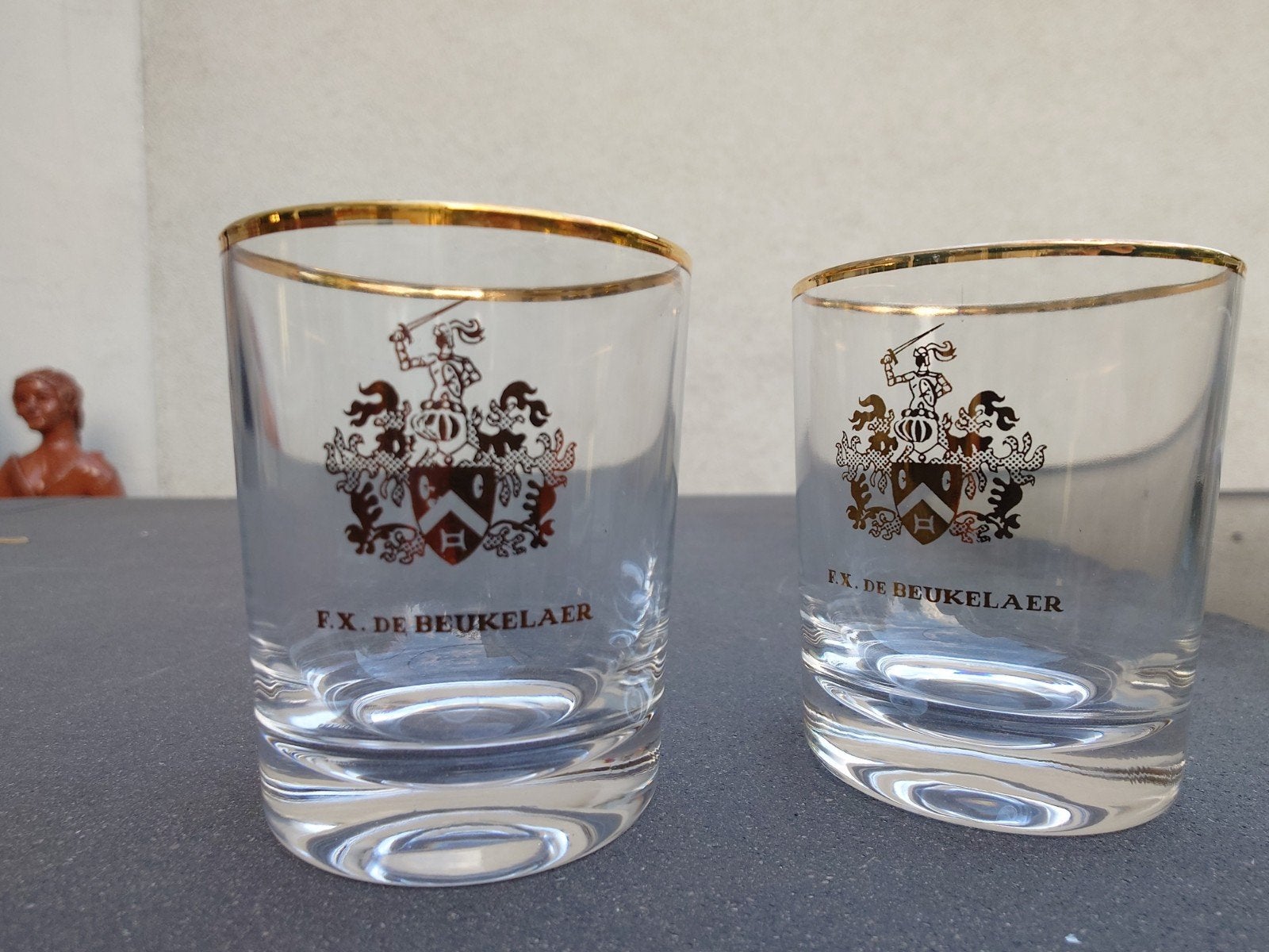F.X. de Beukelaer tumblers, Ophalen, Zo goed als nieuw, Borrel- of Shotglas