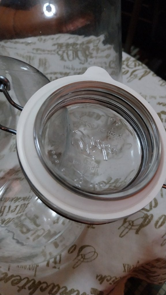 Bocaux de conservation, Comme neuf, Verre, Enlèvement, Avec couvercle