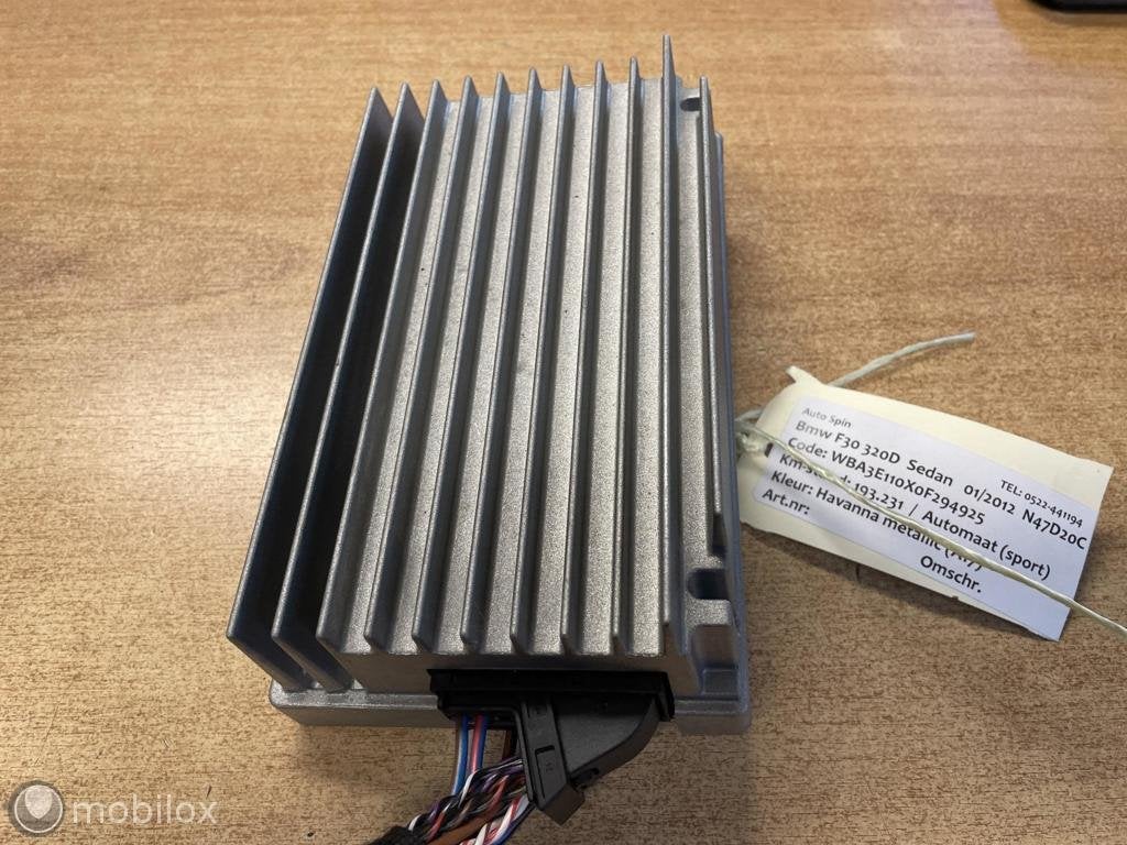 Versterker origineel 3-serie F30 320d 65129375054, Enlèvement ou Envoi, Utilisé, BMW, BMW