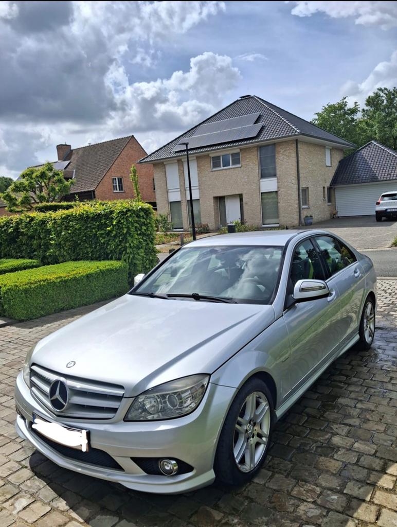 Mercedes c200CDi amg-packet, Auto's, Mercedes-Benz, 4 zetels, Achterwielaandrijving, 4 cilinders, Leder en Stof