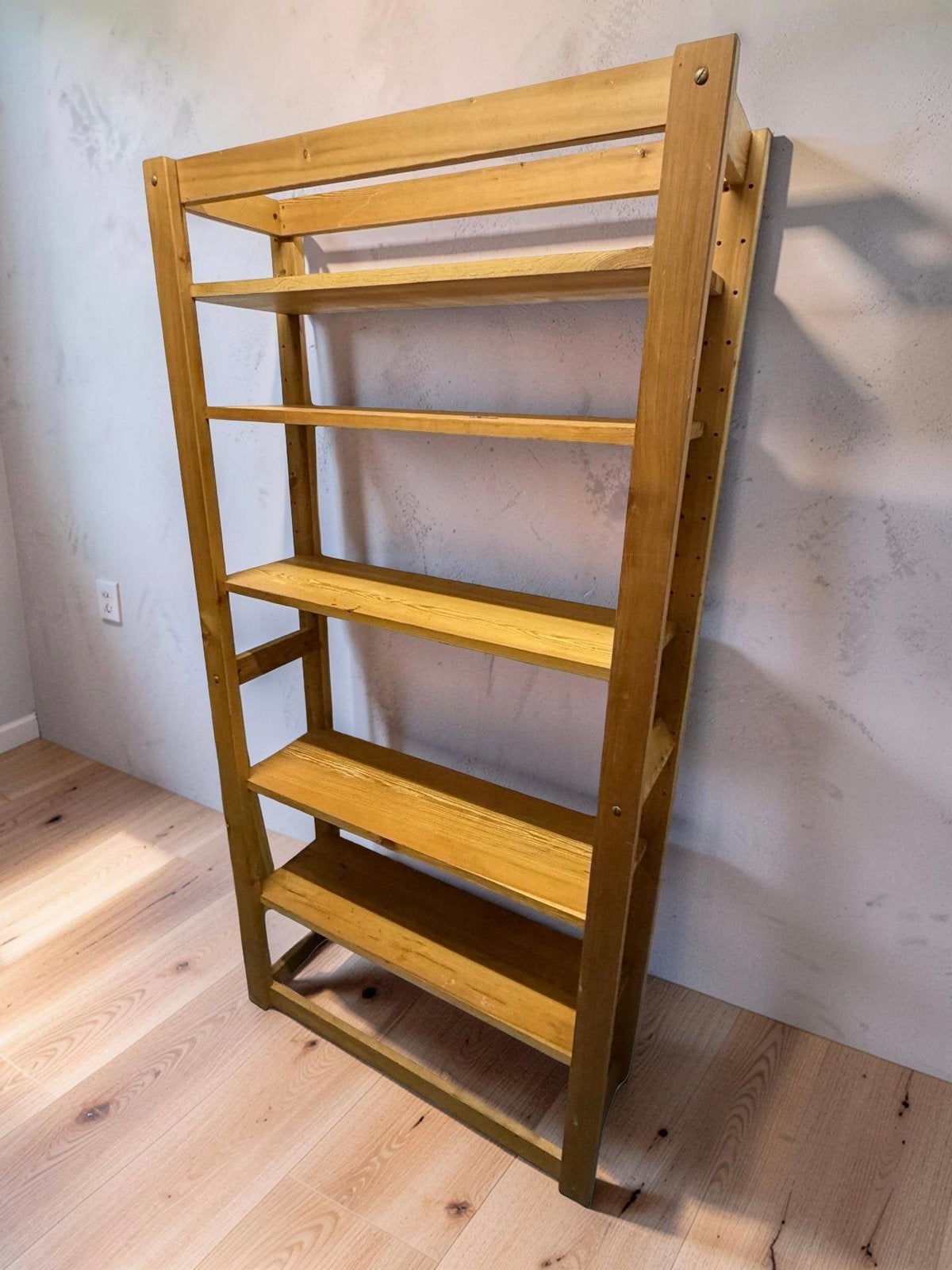 3 bibliothèques étagères vintage en sapin – H 180 cm, Maison & Meubles, Armoires | Étagères, Enlèvement, Utilisé, /, /