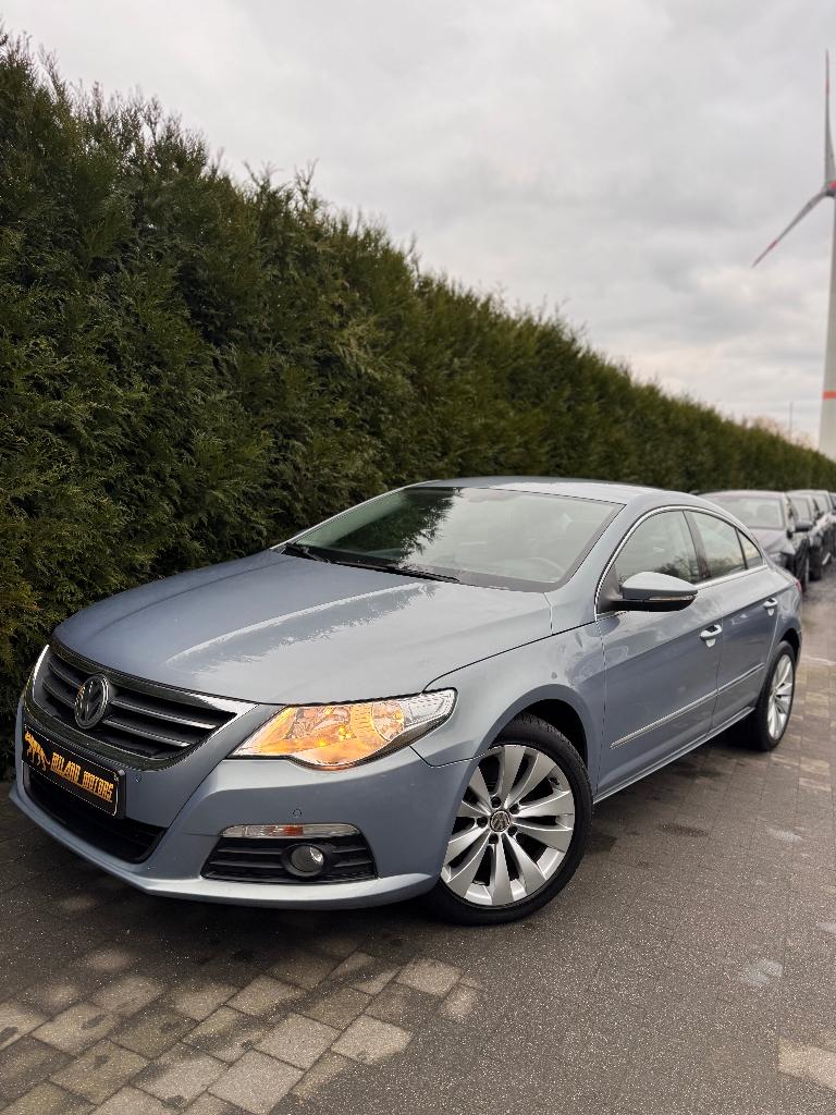 Volkswagen Passat CC 90000kms, Auto's, Volkswagen, Voorwielaandrijving, Zwart, 4 cilinders, Blauw