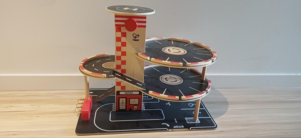 Houten autogarage Hape, Ophalen